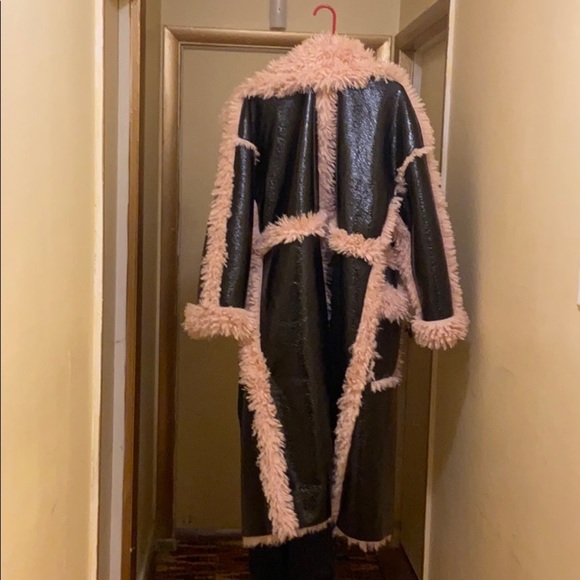 Asos shearling teddy coat - Picture 7 of 8